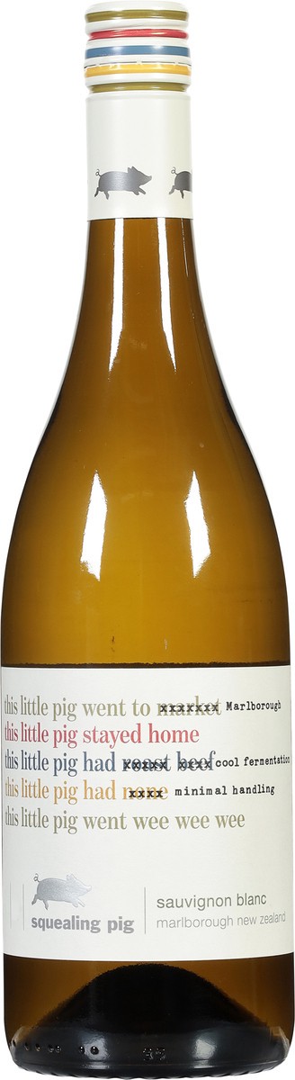 slide 11 of 11, Squealing Pig Marlborough Sauvignon Blanc White Wine 750ml, 750 ml