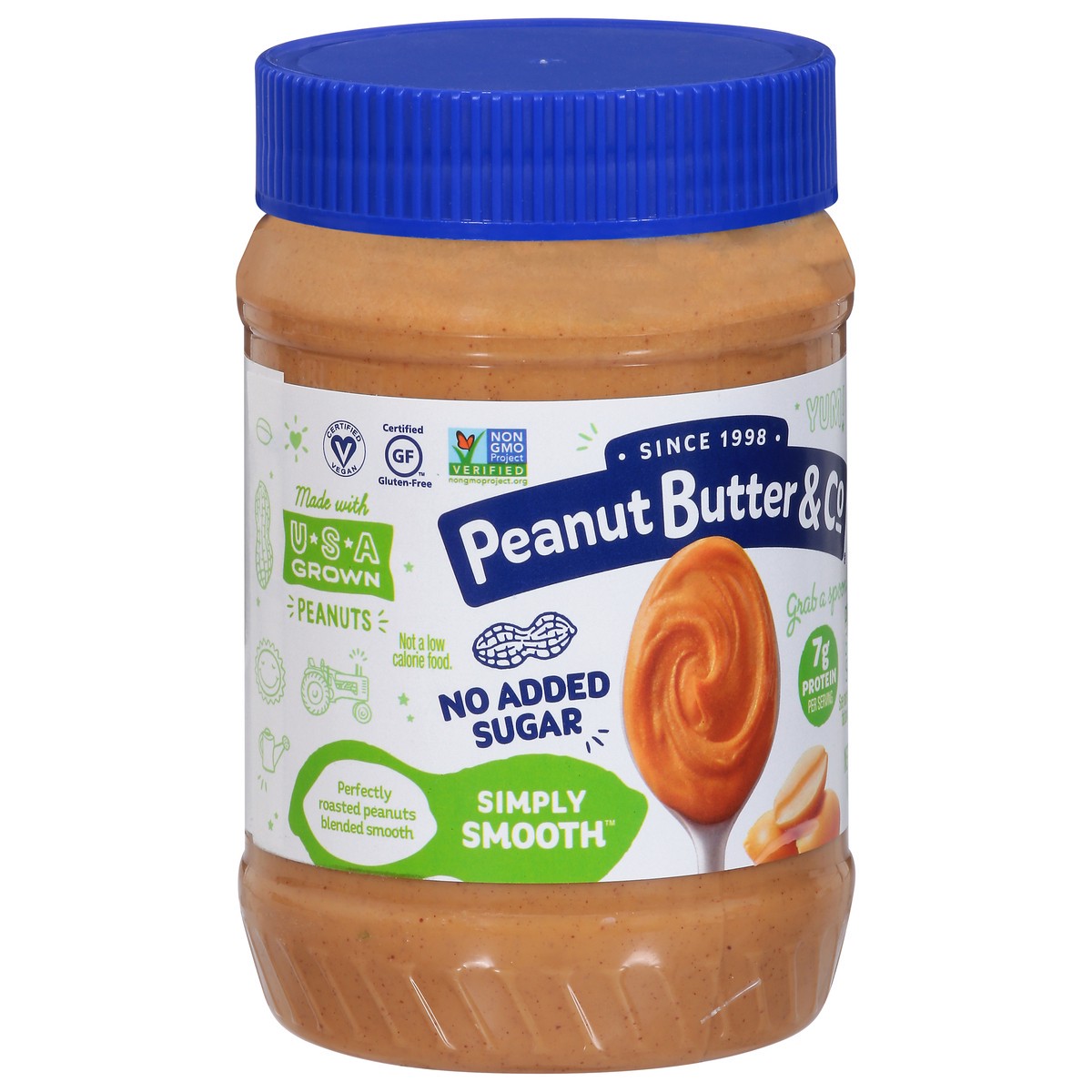 slide 11 of 11, Peanut Butter & Co. Simply Smooth™ Peanut Butter Spread 16 oz. Jar, 16 oz