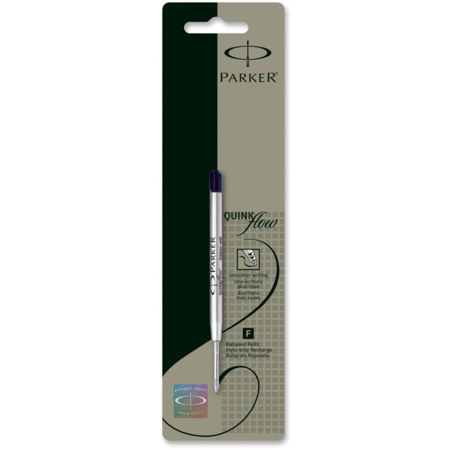 slide 3 of 5, Parker Ballpoint Pen Refill, Fine Point Black, 0.7 mm