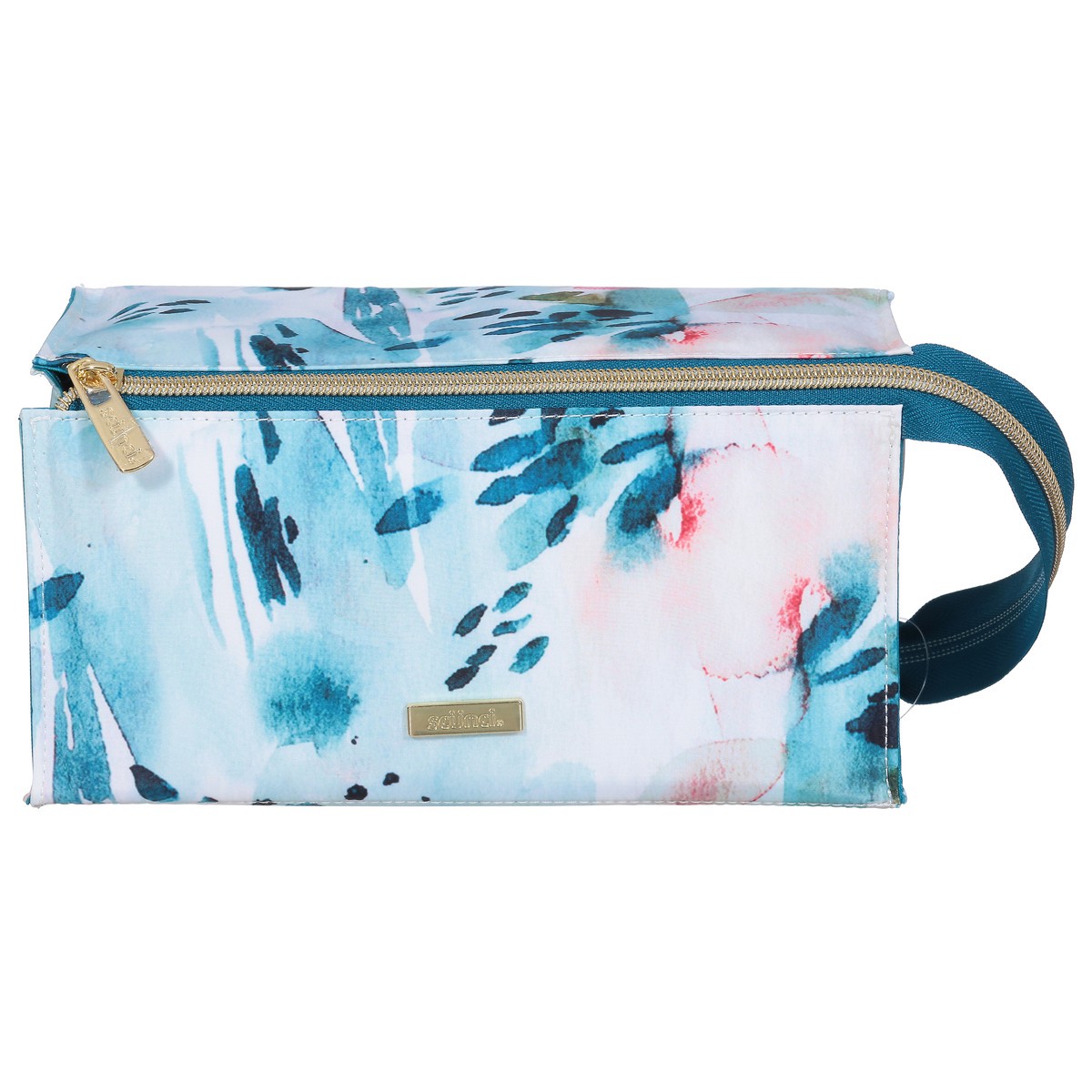 slide 1 of 9, Allegro Watercolor Floral Fold Flat, 1 ct