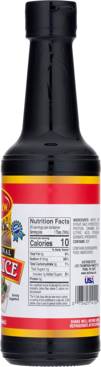 slide 4 of 12, Bell-View Traditional Soy Sauce 10 fl oz, 10 fl oz
