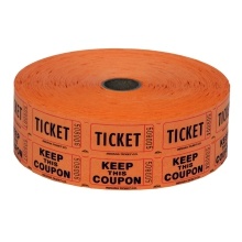 slide 1 of 1, Muncie Novelty Ticket Double Roll, 2000 ct