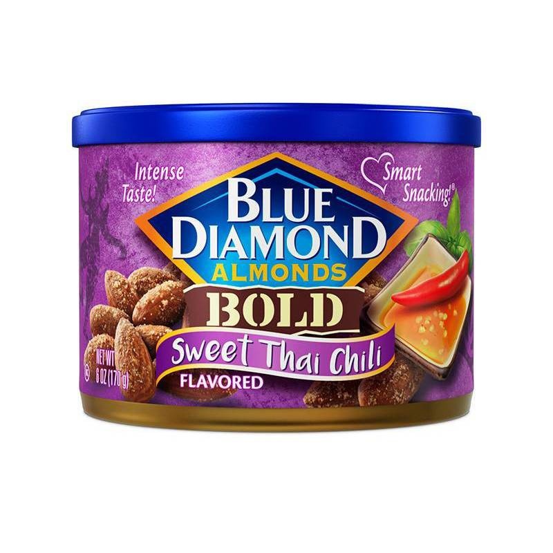 slide 1 of 1, Blue Diamond Almonds Sweet Thai Chili, 6 oz