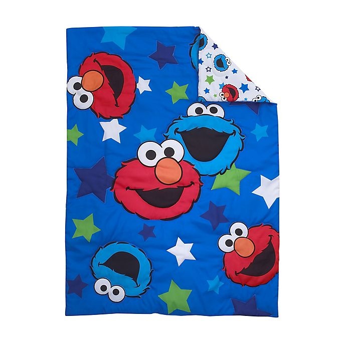 slide 2 of 6, Sesame Street Awsome Buds Toddler Bedding Set, 4 ct