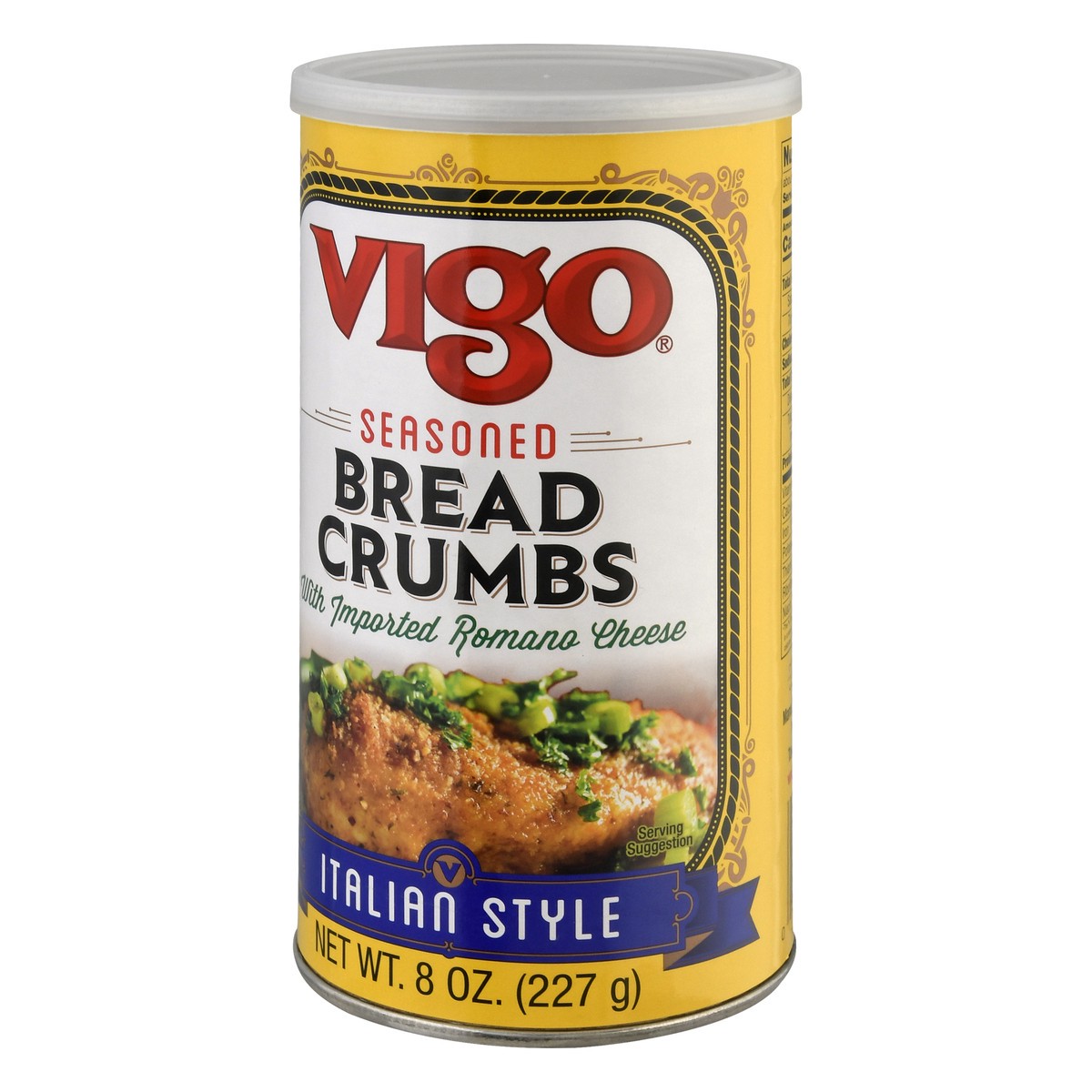 slide 2 of 10, Vigo Seasoned Italian Style Bread Crumbs 8 oz, 8 oz