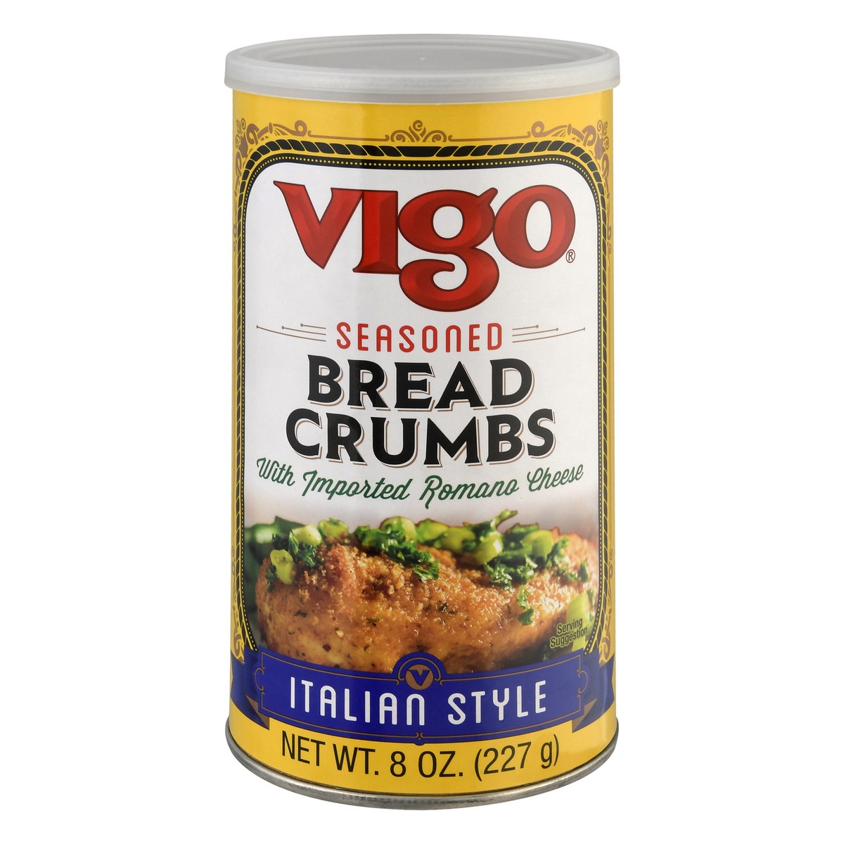 slide 1 of 10, Vigo Seasoned Italian Style Bread Crumbs 8 oz, 8 oz