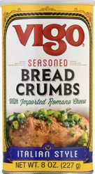 Vigo Seasoned Italian Style Bread Crumbs 8 oz