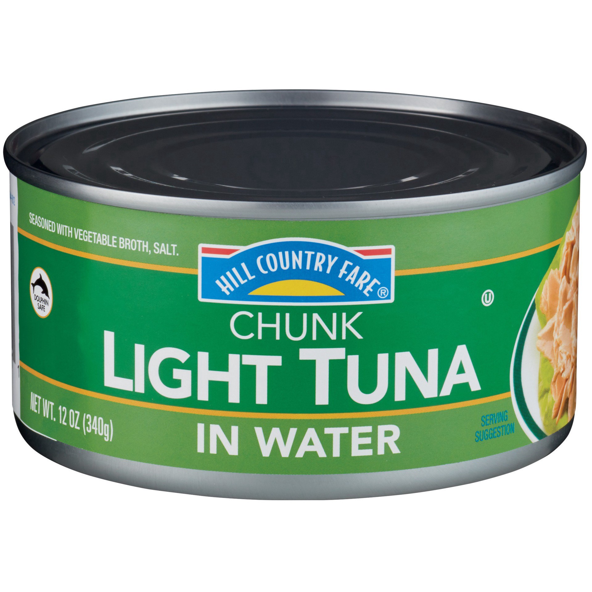 slide 1 of 1, Hill Country Fare Chunk Light Tuna In Water - 12 oz, 12 oz