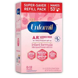 Enfamil AR 0-12 Months Super-Saver Refill Pack Infant Formula 2 ea
