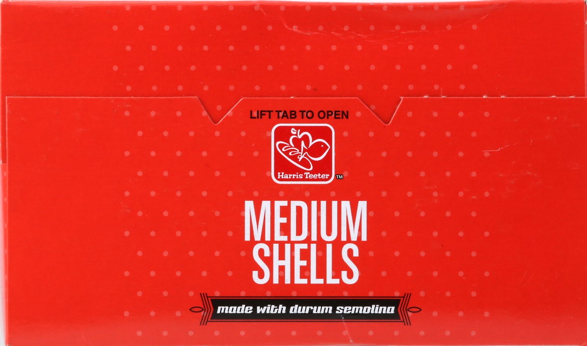 slide 9 of 10, Harris Teeter Shells - Medium, 16 oz