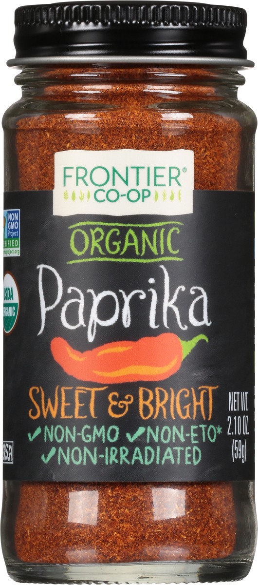 slide 3 of 10, Frontier Co-Op Organic Paprika 2.10 oz, 2.1 oz