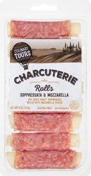 Culinary Tours Soppressata & Mozzarella Rolls