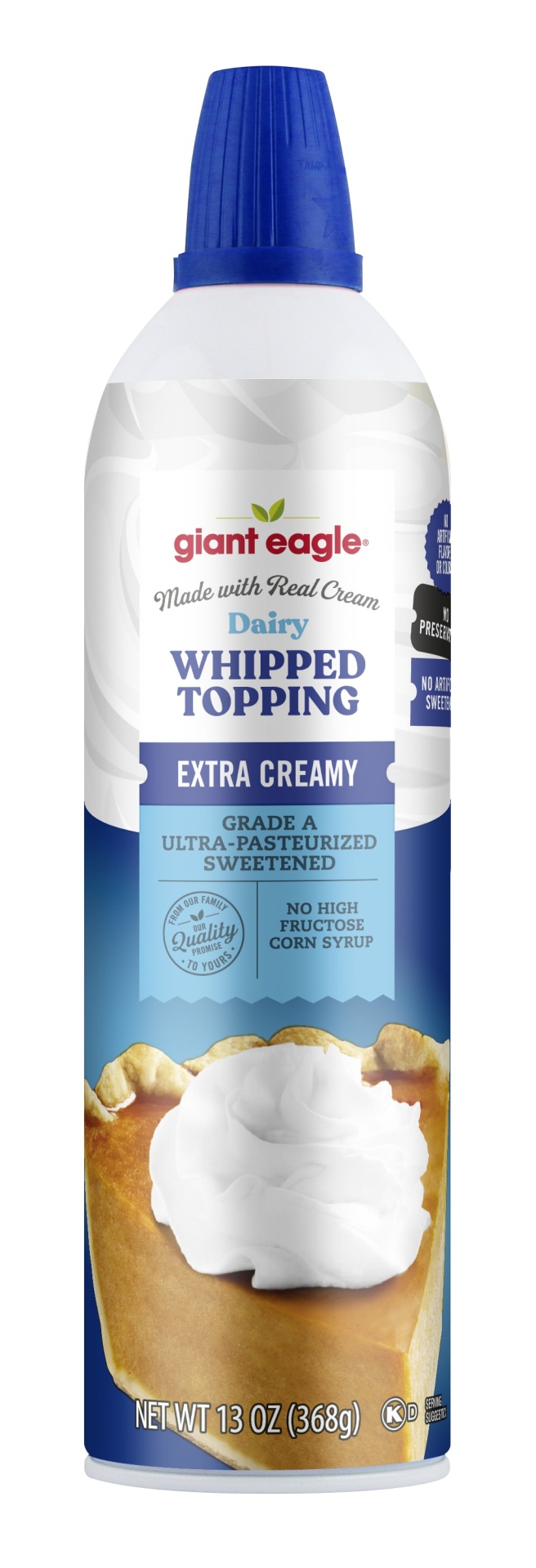 Aerosol Whipped Cream