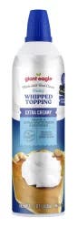 Giant Eagle Extra Creamy Aerosol Whipped Topping
