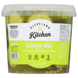 Cleveland Kitchen Dilly Garlic Pickle Chips - 24 fl oz