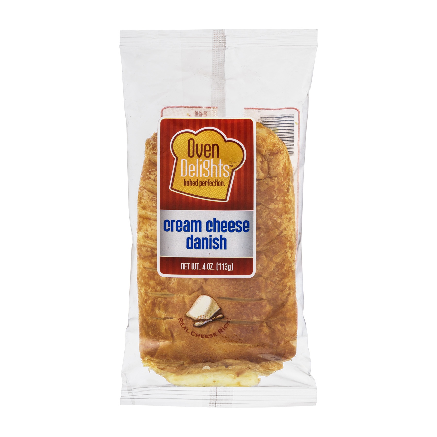 slide 1 of 1, Oven Delights Cream Cheese Danish, 4 oz