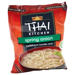 Thai Kitchen Gluten Free Spring Onion Instant Rice Noodle Soup- 1.6 oz