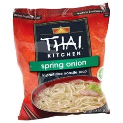 Thai Kitchen Gluten Free Spring Onion Instant Rice Noodle Soup- 1.6 oz