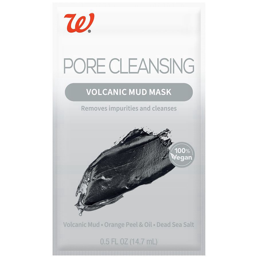 slide 1 of 2, Walgreens Volcanic Mud and Orange Oil Pore Minimizing Mud Mask, 0.5 fl oz