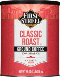 First Street Ambiance Classic Roast Coffee - 48 oz