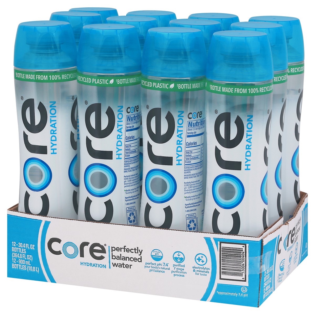 slide 2 of 9, Core Hydration Core Natural Water - 12 ct; 30.4 fl oz, 12 ct; 30.4 fl oz