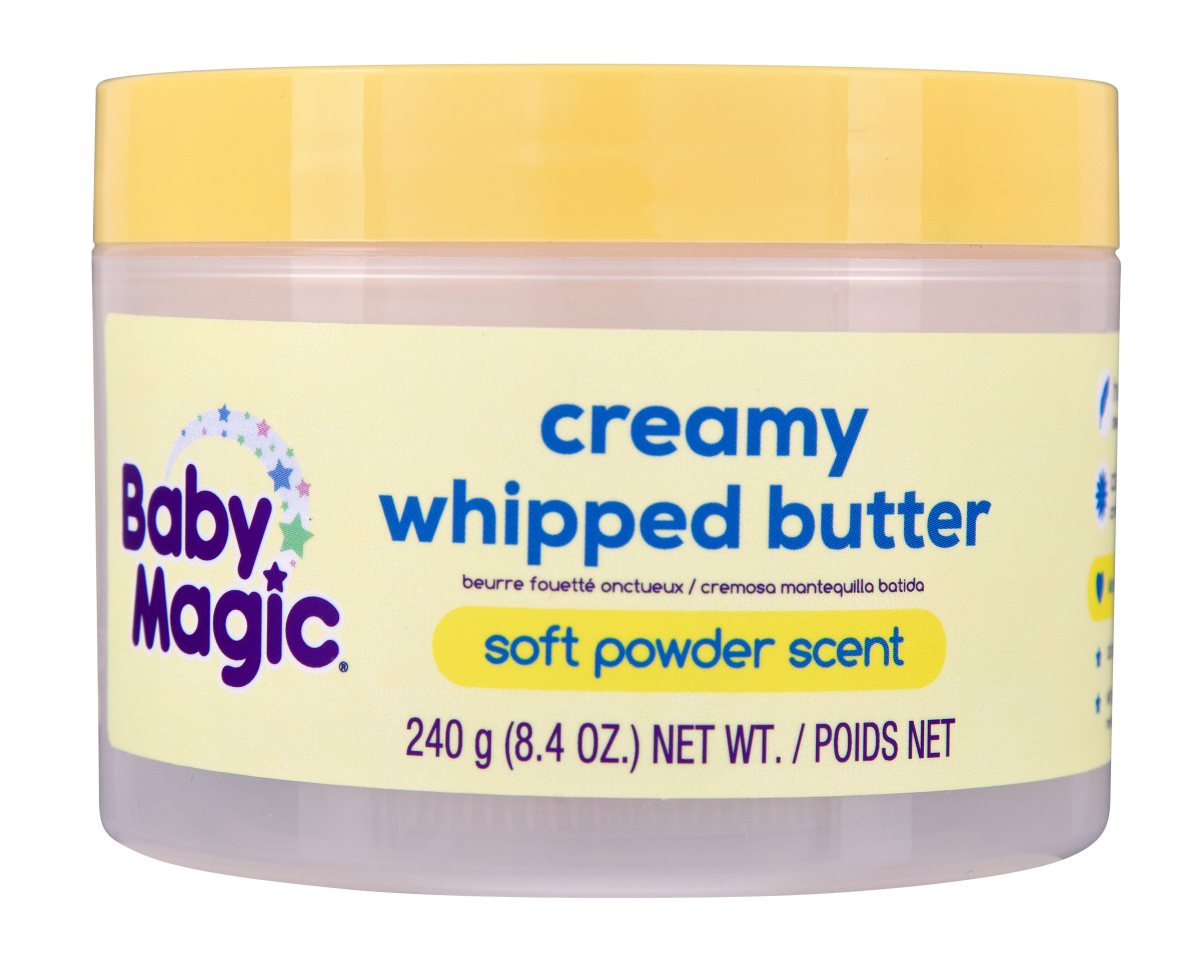 slide 1 of 16, Baby Magic Creamy Whipped Butter powder Scent, 1 ct
