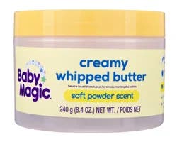 Baby Magic Creamy Soft Powder Scent Whipped Butter 8.4 oz