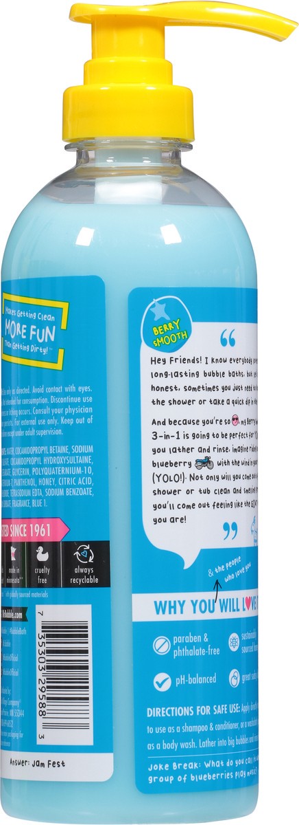slide 7 of 9, Mr. Bubble 3 in 1 Berry Smooth Body Wash + Shampoo + Conditioner +Honey 20 fl oz, 20 oz