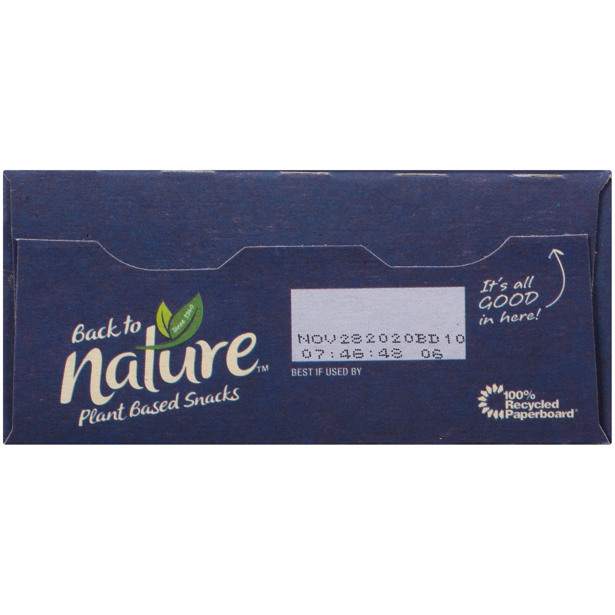 slide 13 of 13, Back to Nature Plant Based Snacks Whole Lotta Seeds Crackers 5.5 oz. Box, 5.5 oz