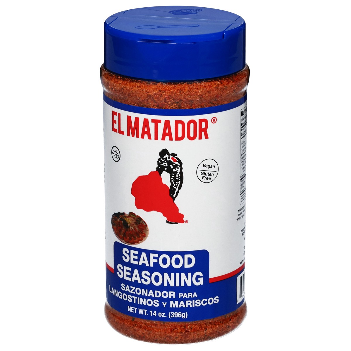 slide 13 of 13, El Matador Seafood Seasoning 14 oz, 14 oz