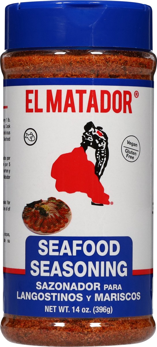 slide 12 of 13, El Matador Seafood Seasoning 14 oz, 14 oz