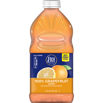 slide 1 of 1, Best Yet Juice, Grapefruit Unsweetened - 64 fl oz, 64 fl oz
