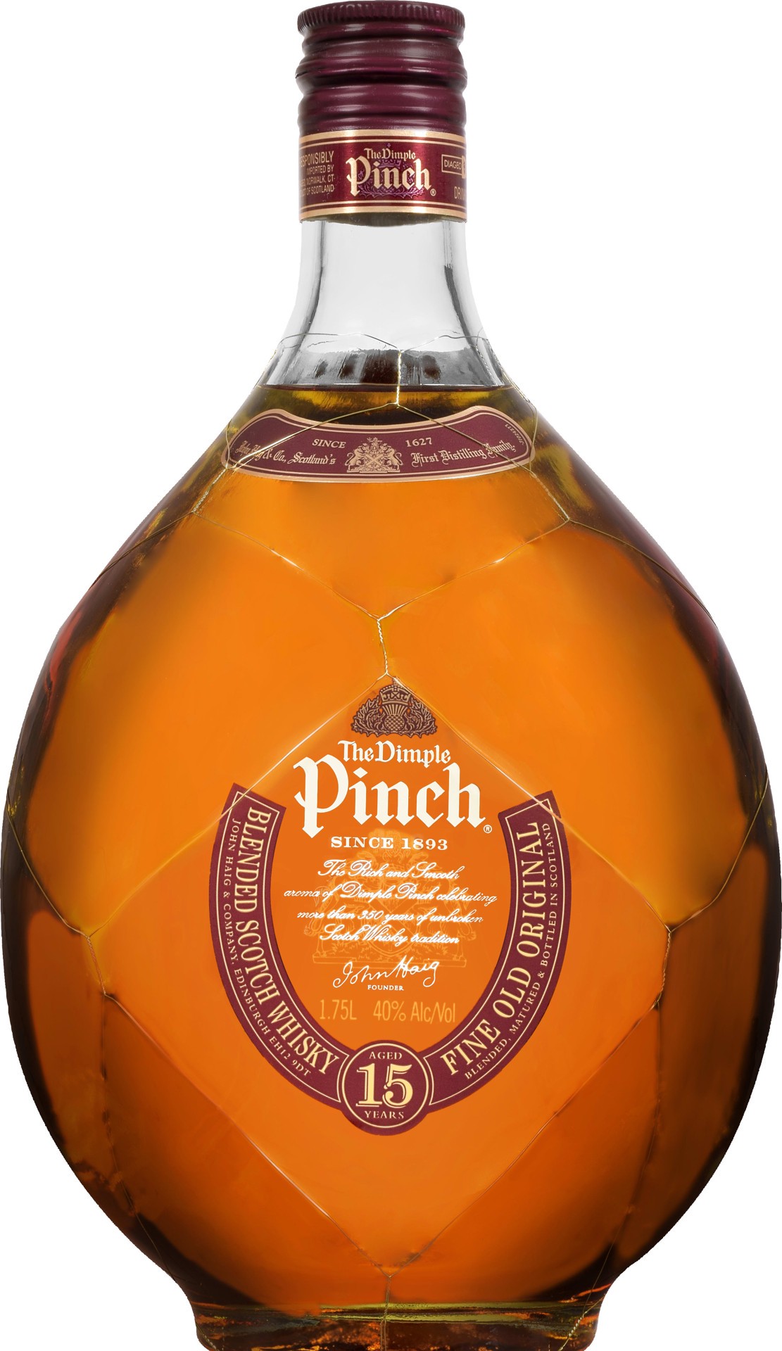 slide 1 of 3, The Dimple Pinch 15 Year Old Blended Scotch Whisky, 1.75 L, 1.75 liter