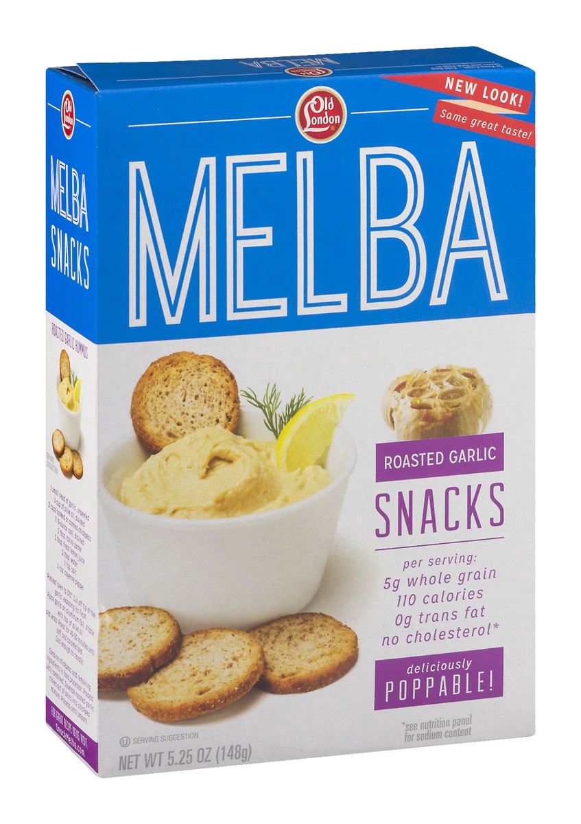 slide 6 of 9, Old London Melba Snacks, 5.25 oz