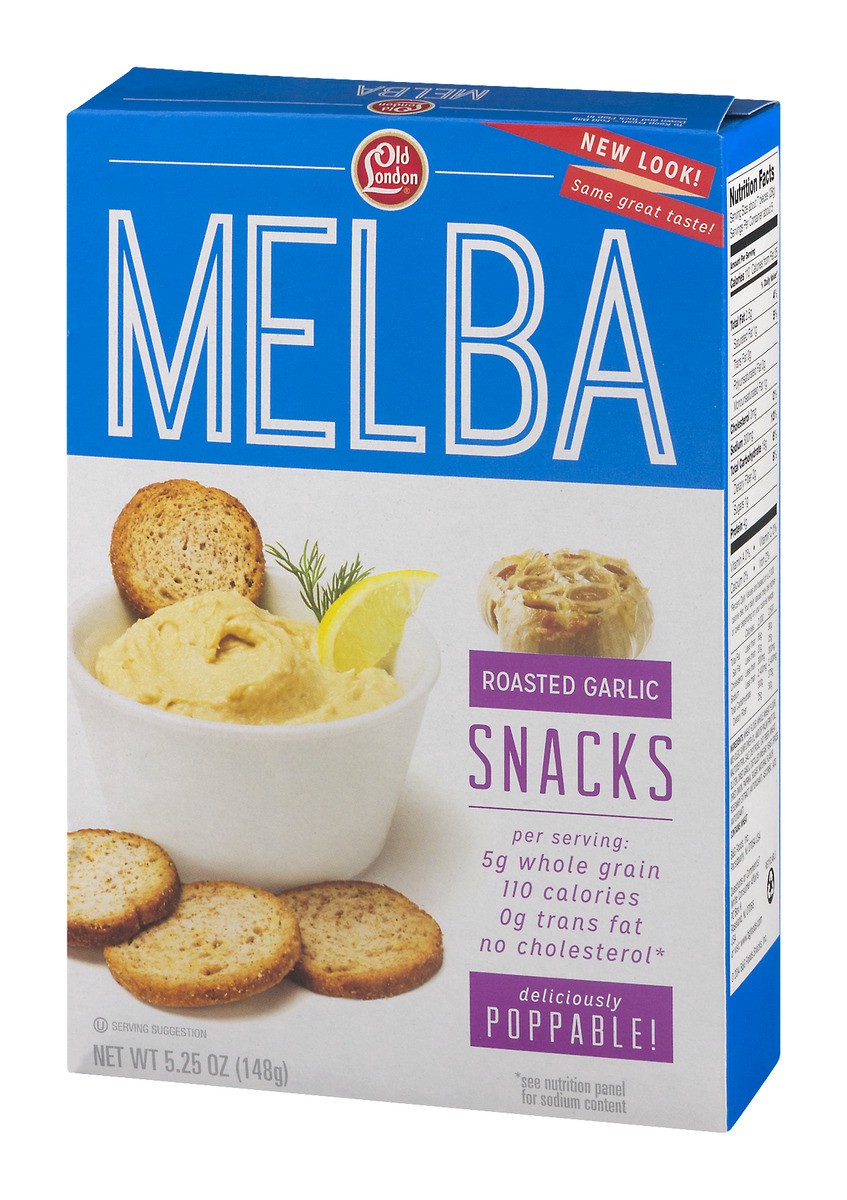 slide 2 of 9, Old London Melba Snacks, 5.25 oz