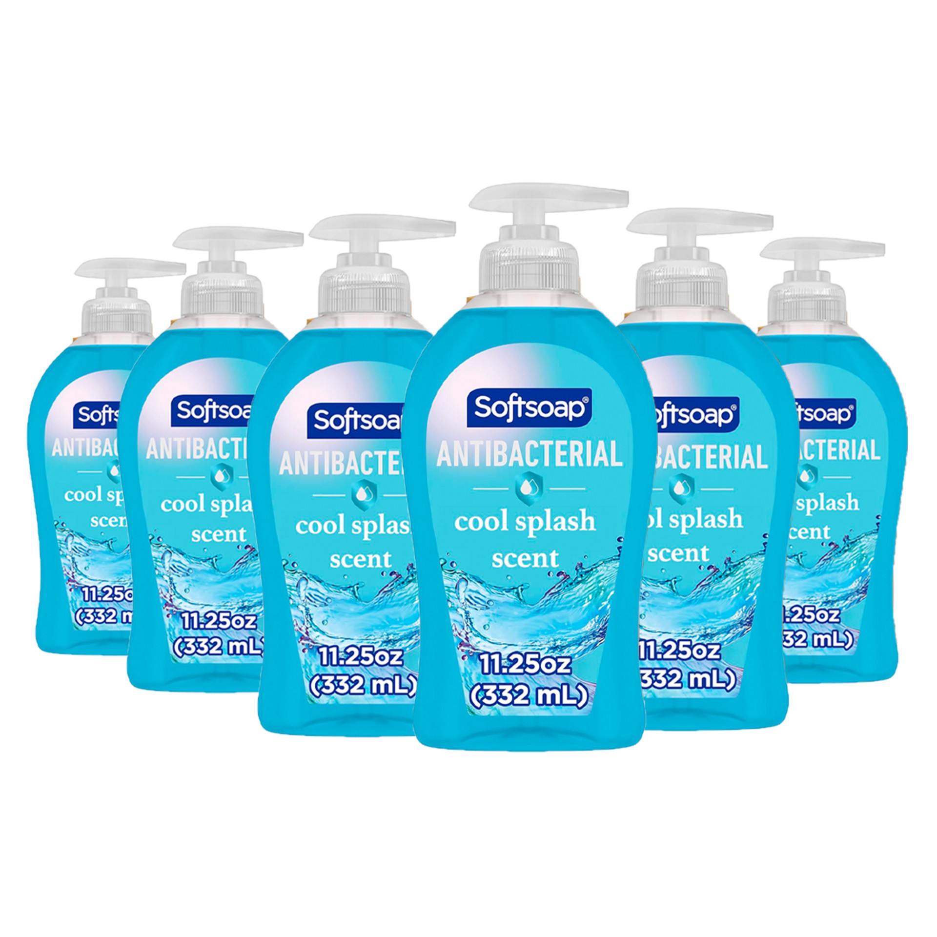 slide 1 of 8, Softsoap Cool Splash Antibacterial Liquid Hand Soap - 11.25 fl oz, 11.25 fl oz