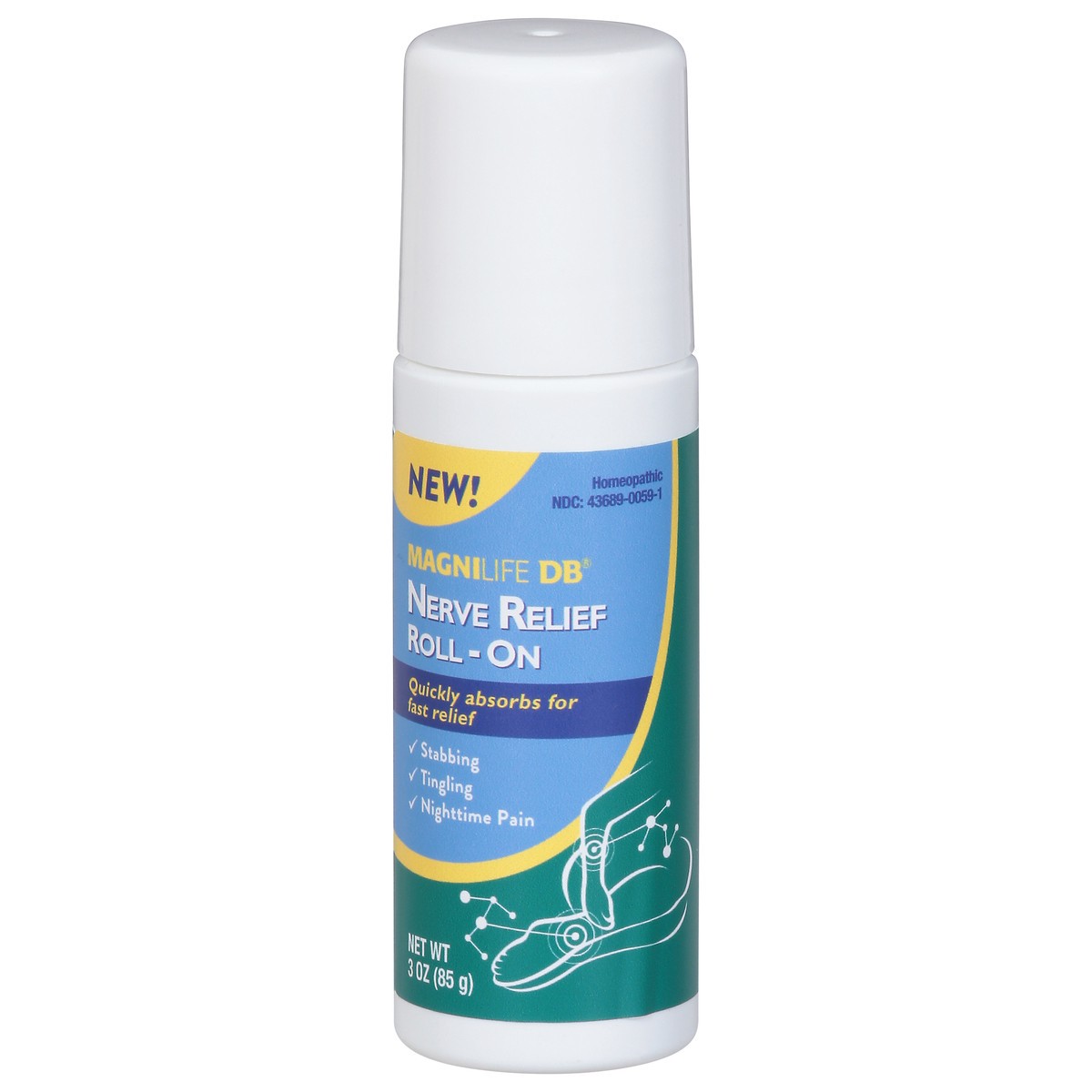 slide 8 of 15, MagniLife DB Roll-On Nerve Relief 3 oz, 3 oz