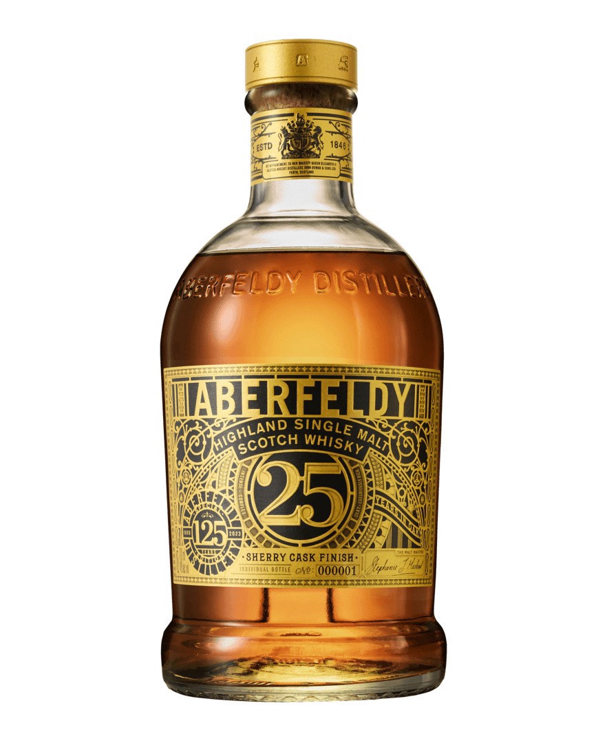 slide 1 of 1, Aberfeldy Malt - 25Yr 125Th Anniversary Edition, 700 ml