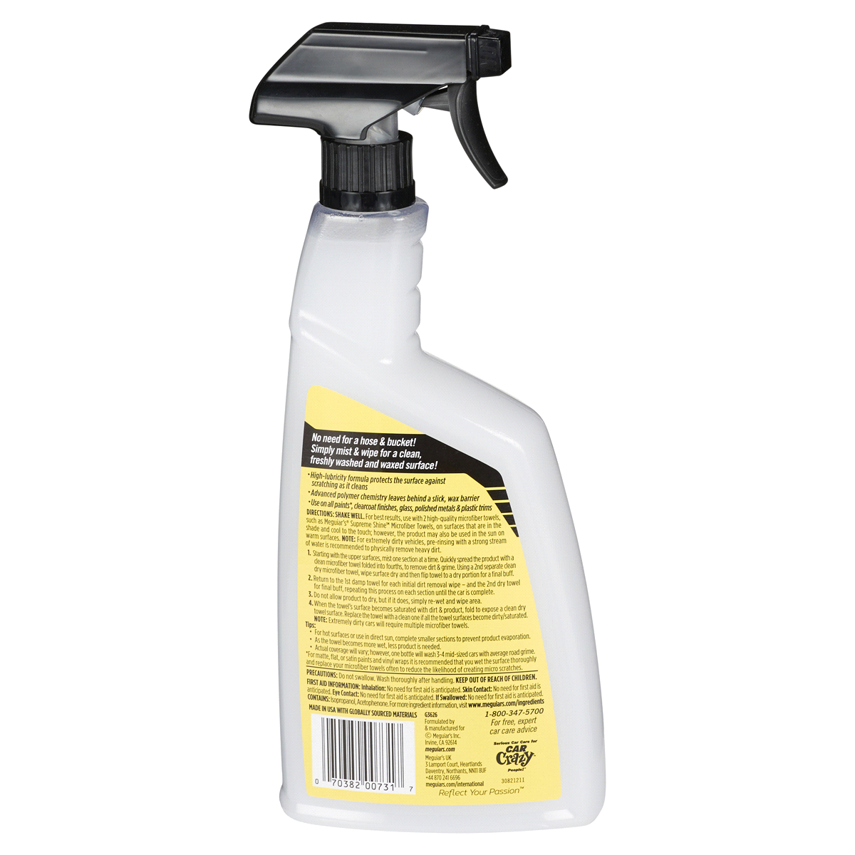 slide 21 of 29, Meguiar's Ultimate Waterless Wash & Wax, 48 oz