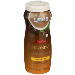 Hy-vee Hazelnut Sugar Free Coffee Creamer- 10.2 oz