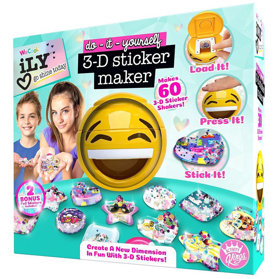 slide 1 of 1, WeCool Toys 3-D Sticker Maker, 1 ct