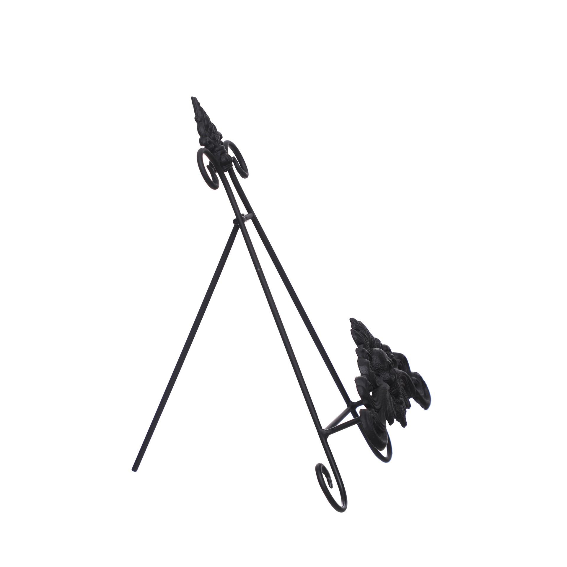 slide 3 of 3, 13.5" Black Metal Easel Tabletop Accent By Ashland, 13.5 in