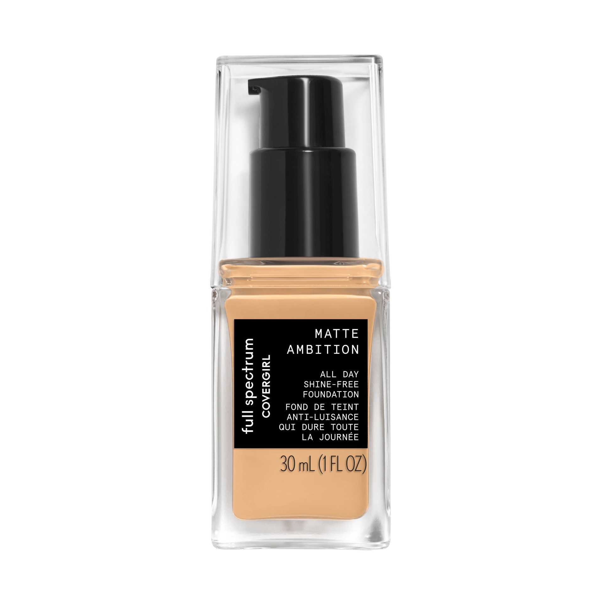 slide 1 of 1, Covergirl Matte Ambition- All Day Foundation, Light Golden, 7.556 oz