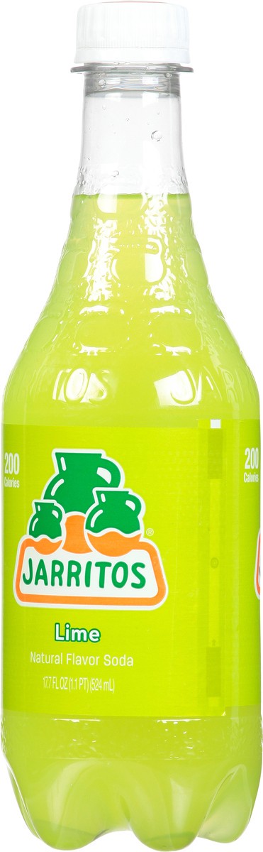 slide 5 of 13, Jarritos Soda, Lime - 17.7 fl oz, 17.7 fl oz