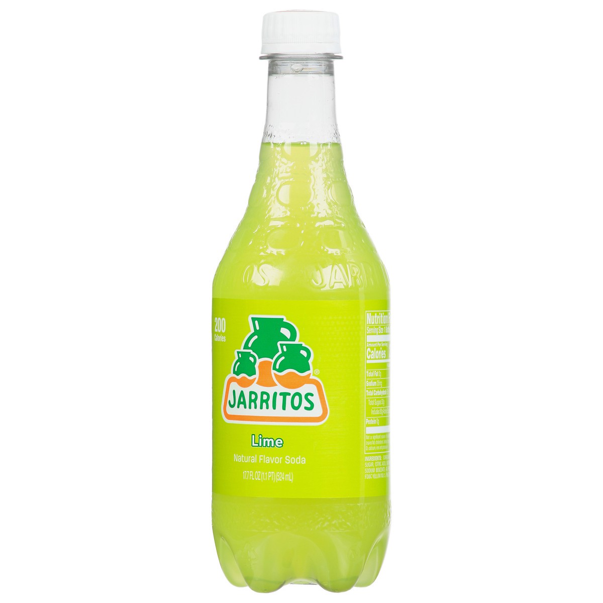 slide 10 of 13, Jarritos Soda, Lime - 17.7 fl oz, 17.7 fl oz