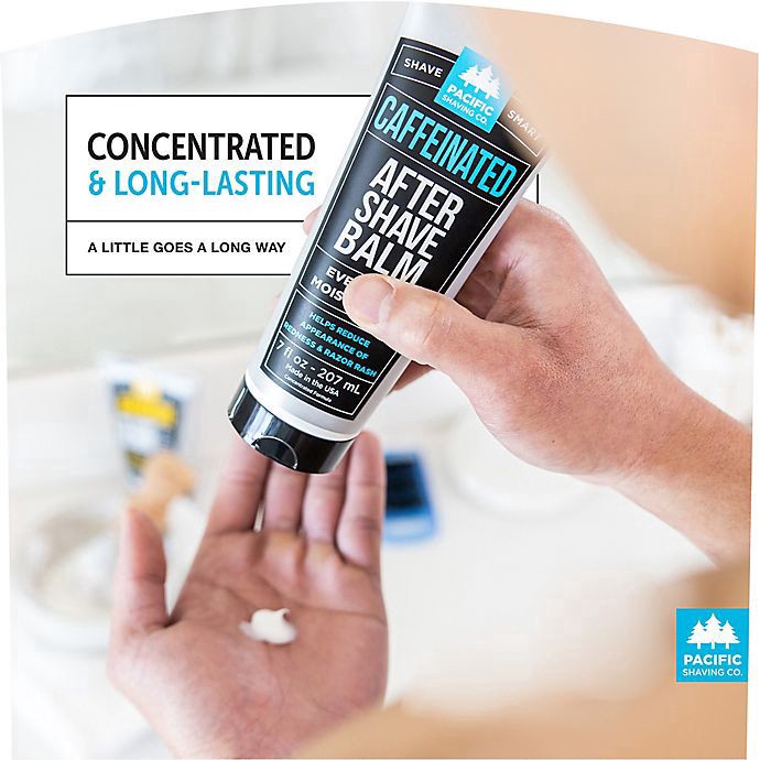 slide 2 of 3, Pacific Shaving Co. Caffeinated After Shave Balm, 7 fl oz