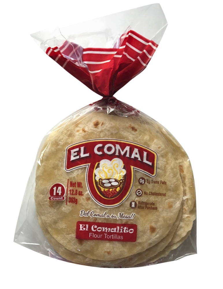 slide 1 of 1, El Comal Flour Tortillas, 12.8 oz