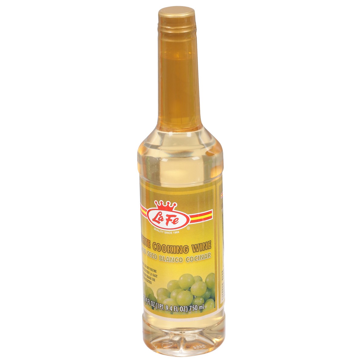 slide 3 of 11, La Fe White Cooking Wine 25.4 fl oz, 25.4 fl oz