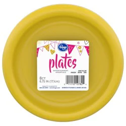 Kroger 7 in Neon Yellow Plate