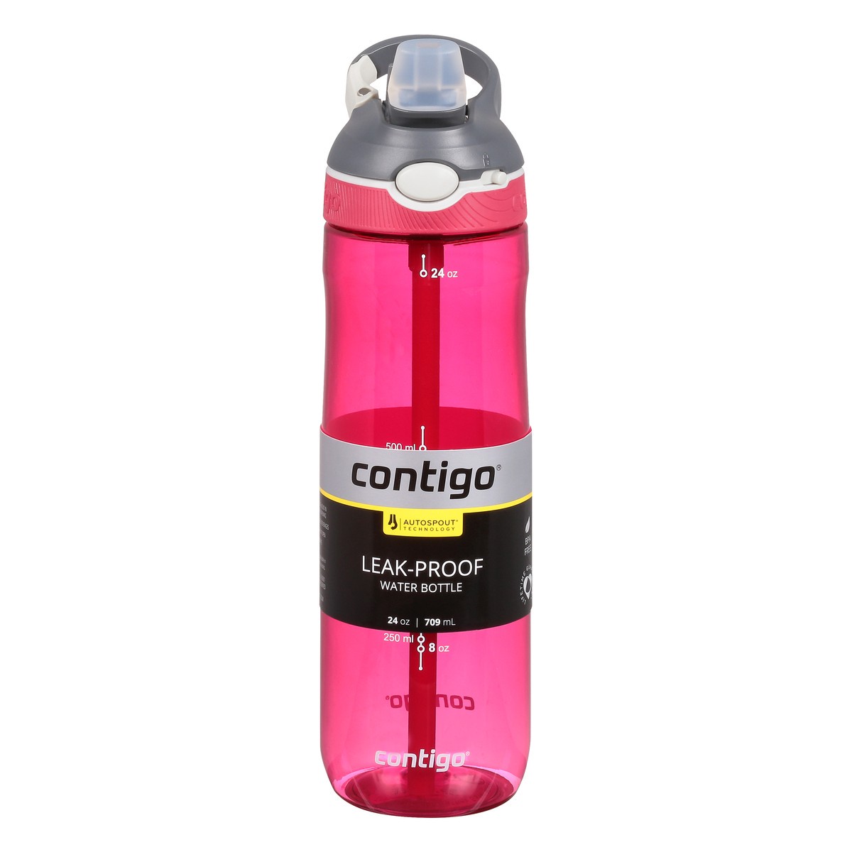 slide 6 of 11, Contigo Autospout Leak-Proof Ashland Sangria 24 Ounce Water Bottle 1 ea, 1 ct